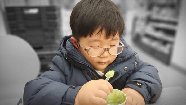 편의점 산책과 아이스크림